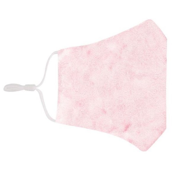 Girls' Pink Velvet Fashion Face Mask - Picture 5 of 5